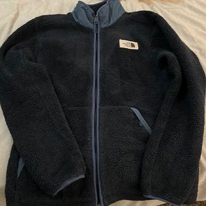 North Face Men’s Campshire Full-Zip Jacket Navy Medium